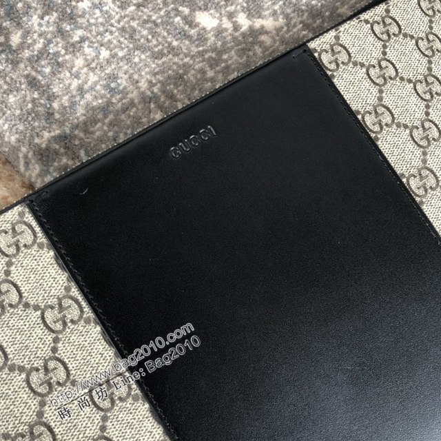 Gucci新款包包 古馳Supreme高級PVC牛皮手包 Gucci男士手拿包 495017  ydg3119